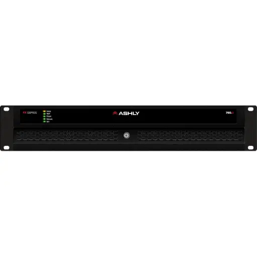 Ashly FX-750.2 Multipurpose Installation Network Amplifier with DSP (2 RU) SKU# FX-750.2