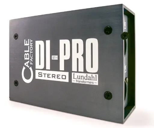 Cable Factory DI-PRO-ST Passive Stereo Direct Box SKU# DI-PRO-ST