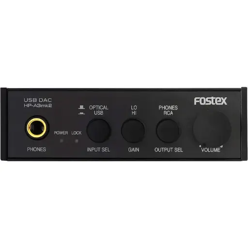Fostex HP-A3MK2 32-Bit D/A Converter With Headphone Amp SKU# HP-A3MK2