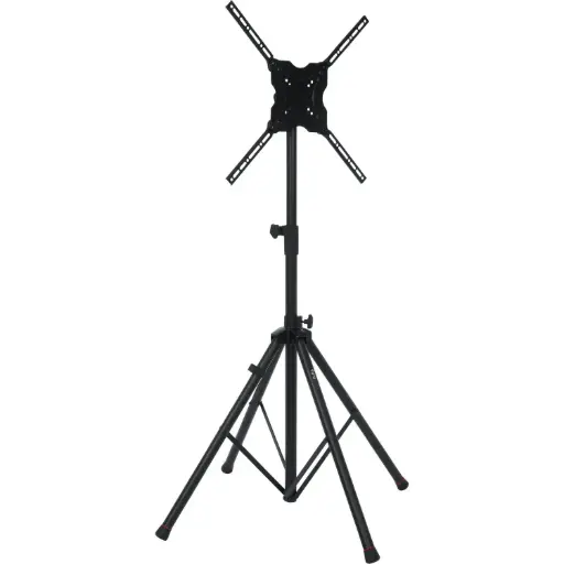 Gator Frameworks GFW-AV-LCD-25 Deluxe Quad Legged LCD/LED Stand SKU# GFW-AV-LCD-25 