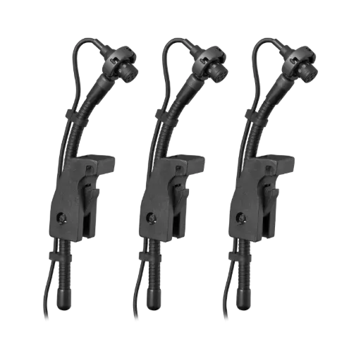 Audix MICRODTRIO 3 Pack Drum And Percussion Mic SKU# MICRODTRIO
