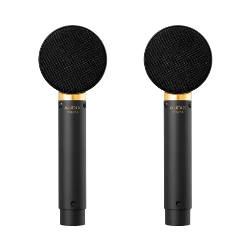 Audix SCX25AMP Large-Diaphragm Cardioid Condenser Microphone (Matched Pair) SKU# SCX25AMP