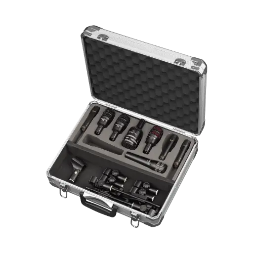 Audix DPELITE8 8 Piece Drum Microphone Package SKU# DPELITE8