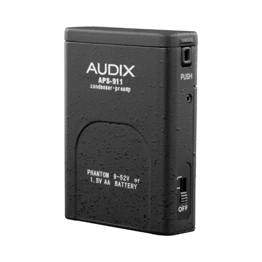 Audix APS911 Phantom Power Supply and Adapter SKU# APS911