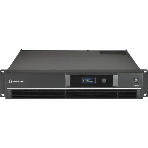 Dynacord L1800FD 2X950W DSP Power Amplifier SKU# L1800FD 