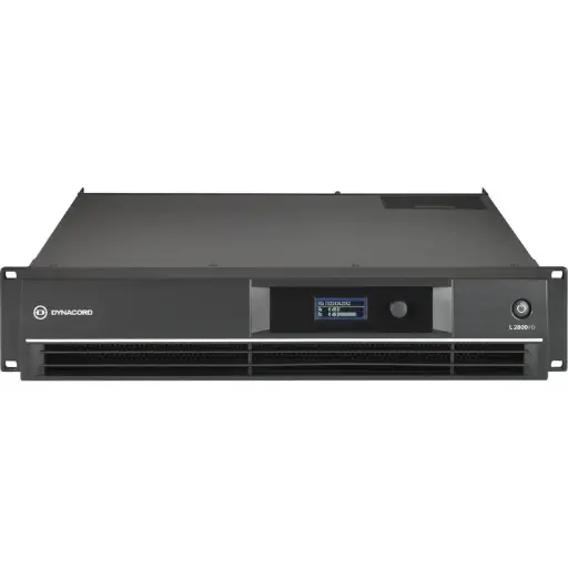 Dynacord L2800FD 2X1400W DSP Power Amplifier SKU# L2800FD 
