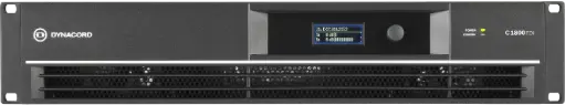 Dynacord C1800FDI 2X950W DSP Install Power Amplifier SKU# C1800FDI 