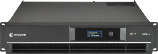 Dynacord C1800FDI 2X950W DSP Install Power Amplifier SKU# C1800FDI 