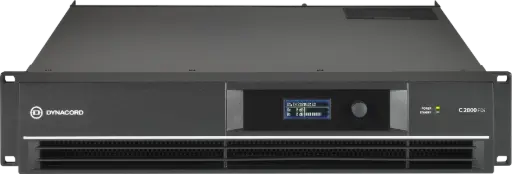 Dynacord C2800FDI DSP Power Amplifier 2X1400W Install SKU# C2800FDI
