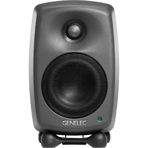 Genelec 8320A SAM™ 4" 2-Way 100W Active Studio Monitor (Single, Dark Gray) SKU# 8320A