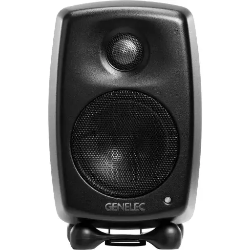 Genelec G One 2-Way Powered Bookshelf Speaker (Black, Single) SKU# G One