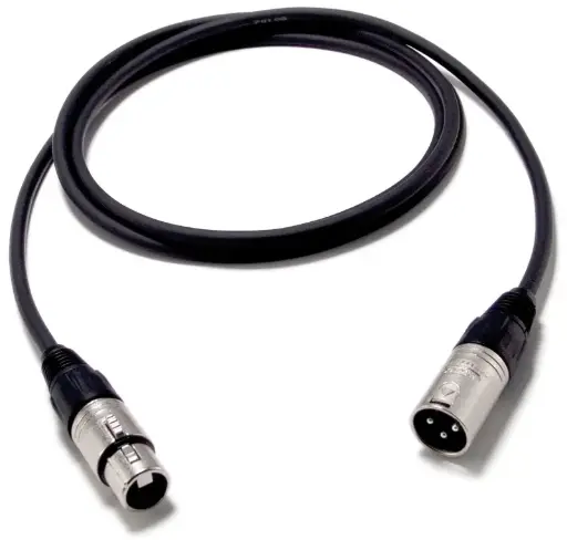 Cables LQMX-010 Quad Microphone Cable with Neutrik NC3MXX & NC3FXX XLR 10 Feet SKU# LQMX-010