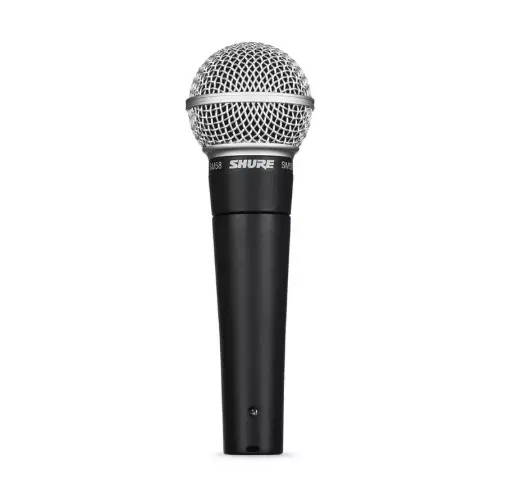 Shure SM58-LC Unidirectional/Cardioid Dynamic Microphone SKU# SM58-LC