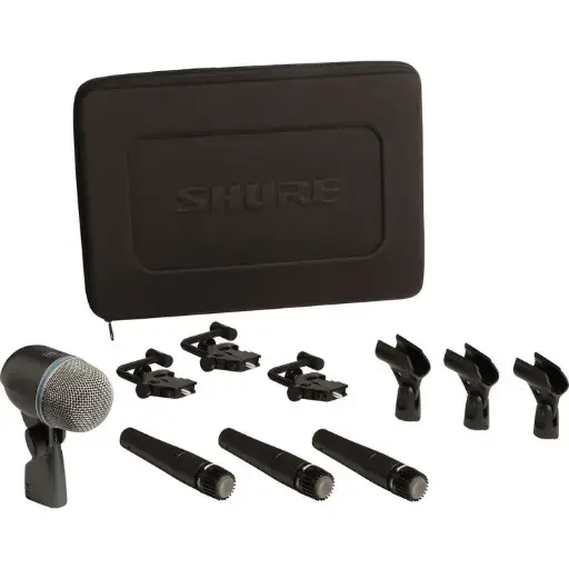 DMK57-52 Drum Mic Kit with BETA® 52A and 3x SM57 SKU# DMK57-52