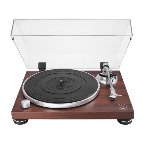 Audio-Technica Consumer AT-LPW50BT-RW Manual Two-Speed Turntable with Bluetooth SKU# AT-LPW50BT-RW 