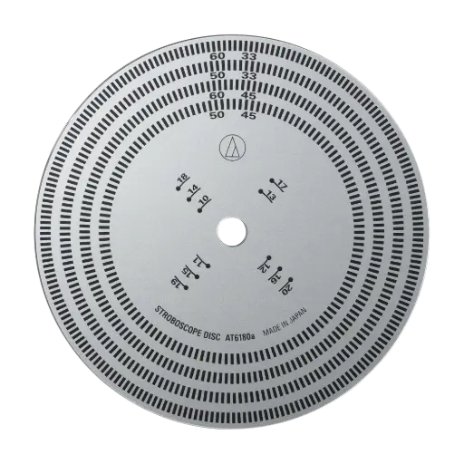 Audio-Technica Consumer AT6180a Stroboscope Disc SKU# AT6180a 