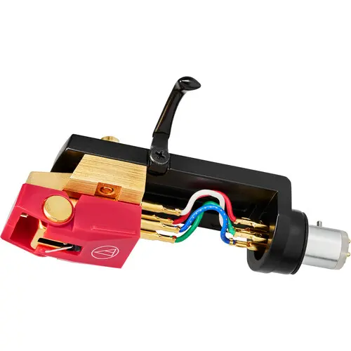 Audio-Technica Consumer AT-VM740xML/H Dual Moving Magnet Phono Cartridge & Headshell Combo Kit (Microlinear, Aluminum) SKU# AT-VM740xML/H 