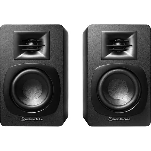 Audio-Technica AT-SP3X 2-Way Active Wireless Bookshelf Speakers (Pair) SKU# AT-SP3X