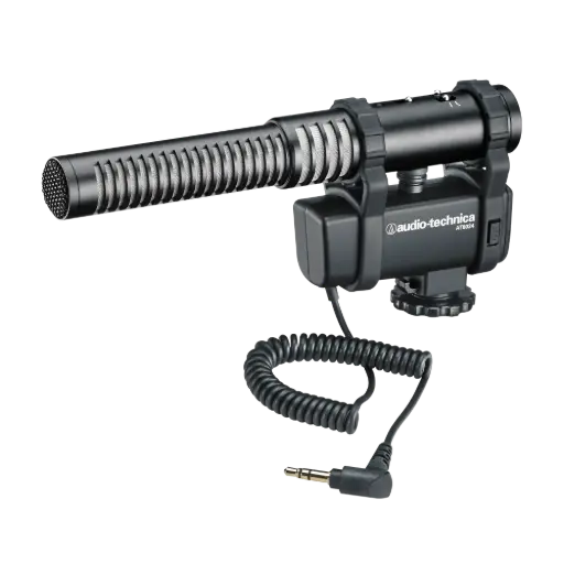 Audio-Technica Professional AT8024 Stereo/Mono Camera-Mount Microphone SKU# AT8024 
