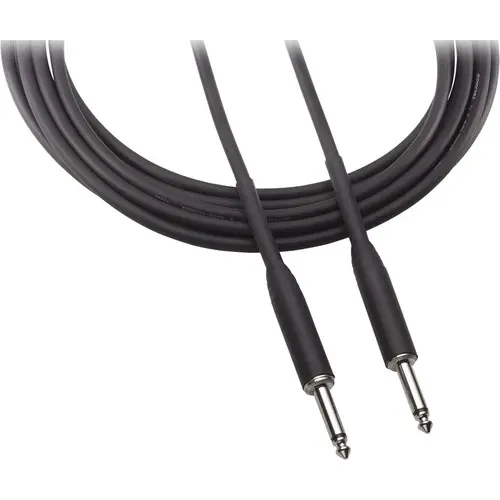 Audio-Technica Professional AT8390-15 1/4" Male to 1/4" Male Instrument Cable - 15' SKU# AT8390-15