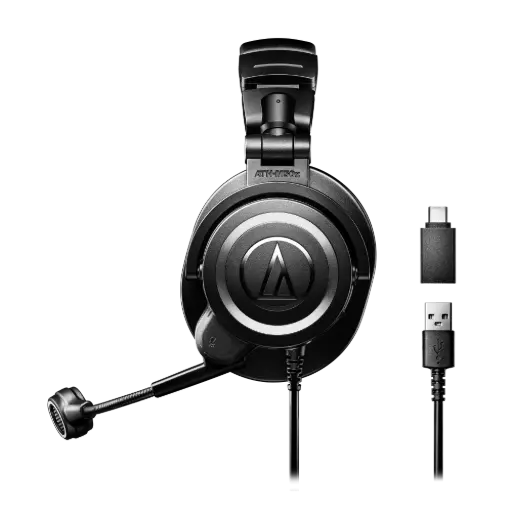Audio-Technica Consumer ATH-M50xSTS-USB StreamSet™ Headset with USB Connector SKU# ATH-M50xSTS-USB StreamSet™ 