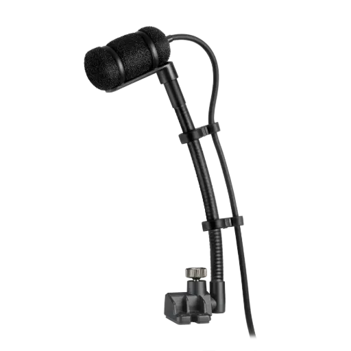 Audio-Technica Professional ATM350S Cardioid Condenser Instrument Microphone with Surface Mounting System (5" Gooseneck SKU# ATM350S 