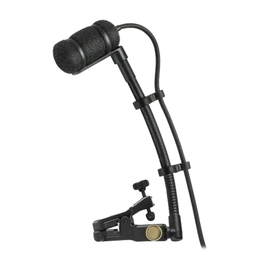 Audio-Technica Professional ATM350U Cardioid Condenser Instrument Microphone with Universal Clip-On Mounting System (5" Gooseneck) SKU# ATM350U 