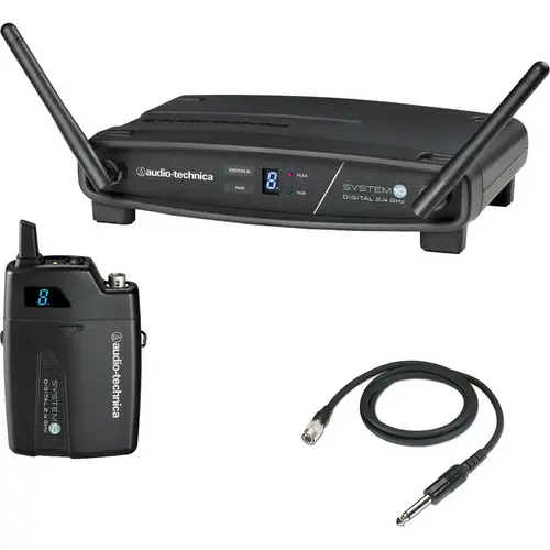 Audio-Technica Professional ATW-1101/G System 10 Digital Wireless Guitar (2.4 GHz) SKU# ATW-1101/G 