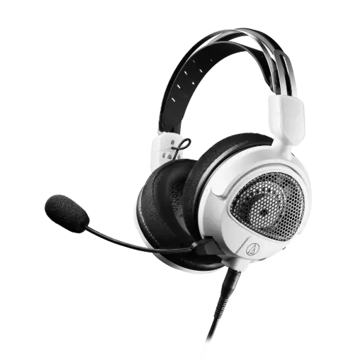 Audio-Technica Consumer ATH-GDL3WH Over-Ear Gaming Headset SKU# ATH-GDL3WH
