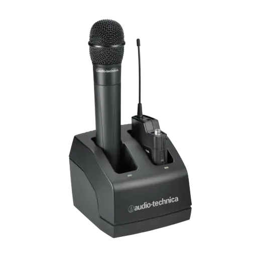 Audio-Technica Professional ATW-CHG2 Two-Bay Charging Dock for 2000 Series Transmitters SKU# ATW-CHG2A 