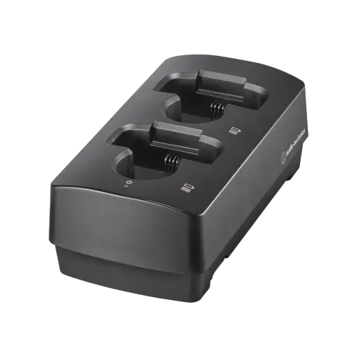 Audio-Technica Professional ATW-CHG3N Networked Two-Bay Charging Station & AD-SA1230XA AC Adapter SKU# ATW-CHG3N