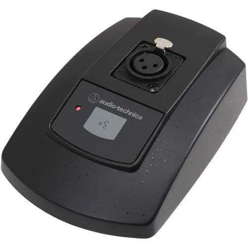 Audio-Technica Professional AT8699R Microphone Desk Stand with Switch for Gooseneck Microphones SKU# AT8699R   