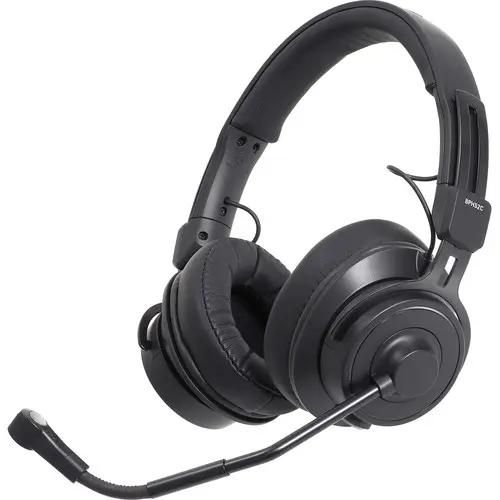 Audio-Technica Professional BPHS2C  Broadcast Stereo Headset with Cardioid Condenser Boom Microphone SKU# BPHS2C 