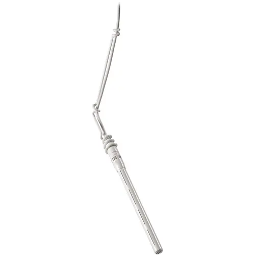 Audio-Technica Professional U853PMU (Black) U853PMWU (White) UniLine Cardioid Condenser Hanging Microphone and Plate Power Module SKU# U853PMWU