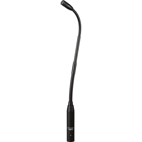 Audio-Technica Consumers U857Q Cardioid Condenser Quick-Mount Gooseneck Microphone with integral Power Module (phantom power only) 14.37" long  SKU# U857Q 