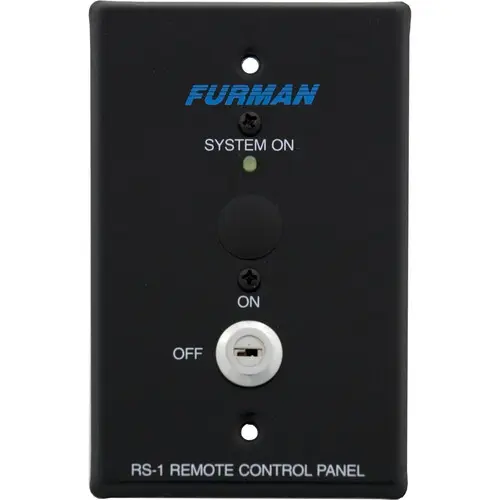 Furman RS-1 Maintained Contact Remote Control Panel SKU# RS-1 