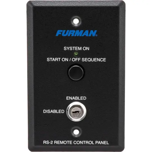 Furman RS-2 Momentary Contact Remote Control Panel SKU# RS-2 