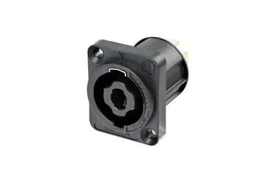 Neutrik NL4MPXX 4-Pole speakON® Male Chassis Connector SKU# NL4MPXX 