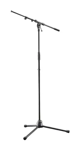 K&M 210/9-Black Microphone Stand SKU# 210/9-BLACK