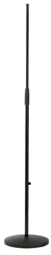K&M 260/1-Black Adjustable Microphone Stand (Black) SKU# 260/1-BLACK
