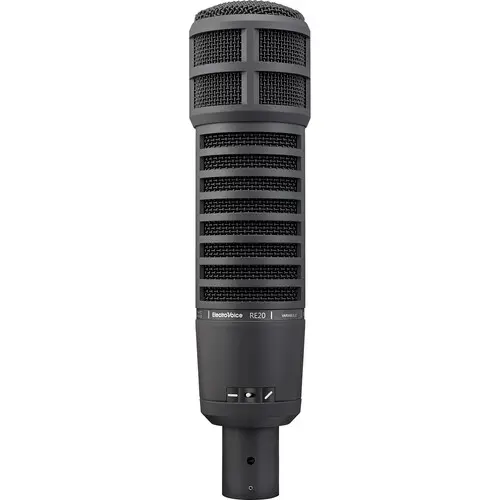 Electro-Voice RE20 Cardioid Variable-D Dynamic Microphone SKU# RE20-BLACK